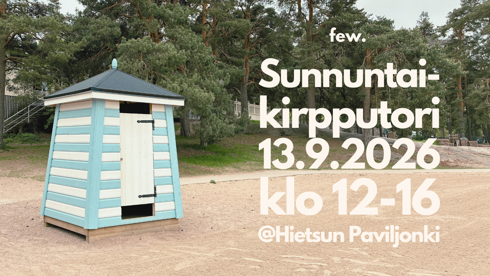 Sunnuntaikirppis 13.9, 12-16