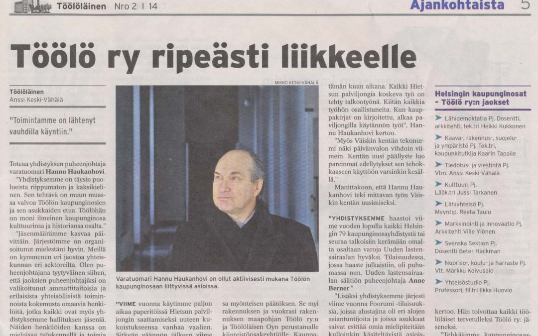 Töölö ry liikkeellä